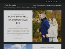 Tablet Screenshot of odblaski.pl